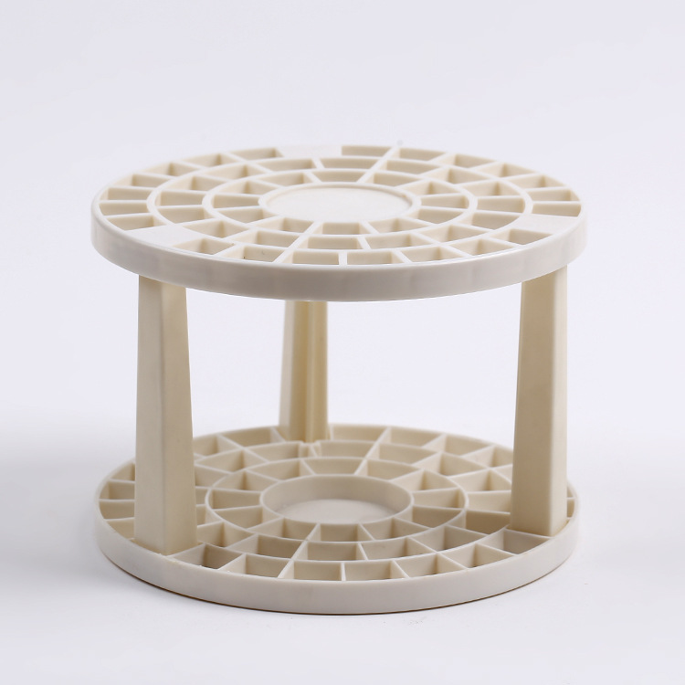 Suministros de arte, estuche para pinceles de pintura, soporte para bolígrafo, redondo blanco caballete de plástico, producto de , herramienta de pintura, juego de arte sin pinceles