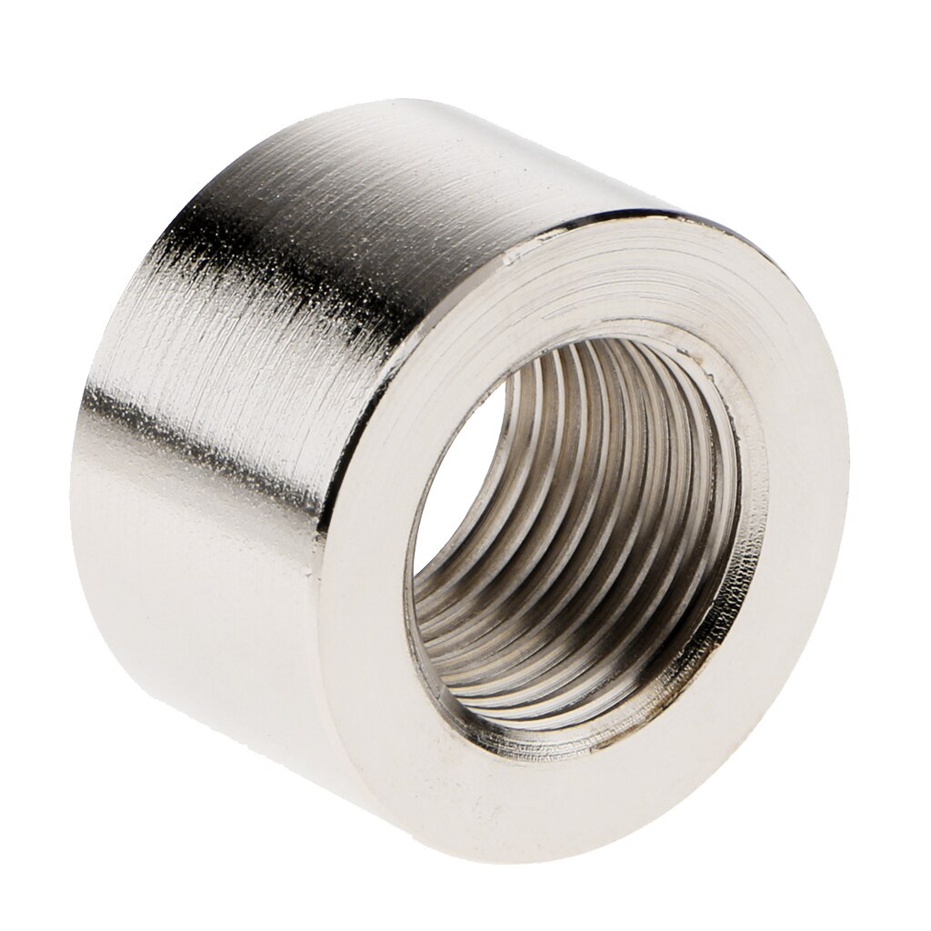 18mm * 1 . 5mm Nickle Plated Iron O2 / Oxygen Sensor Exhaust Bung