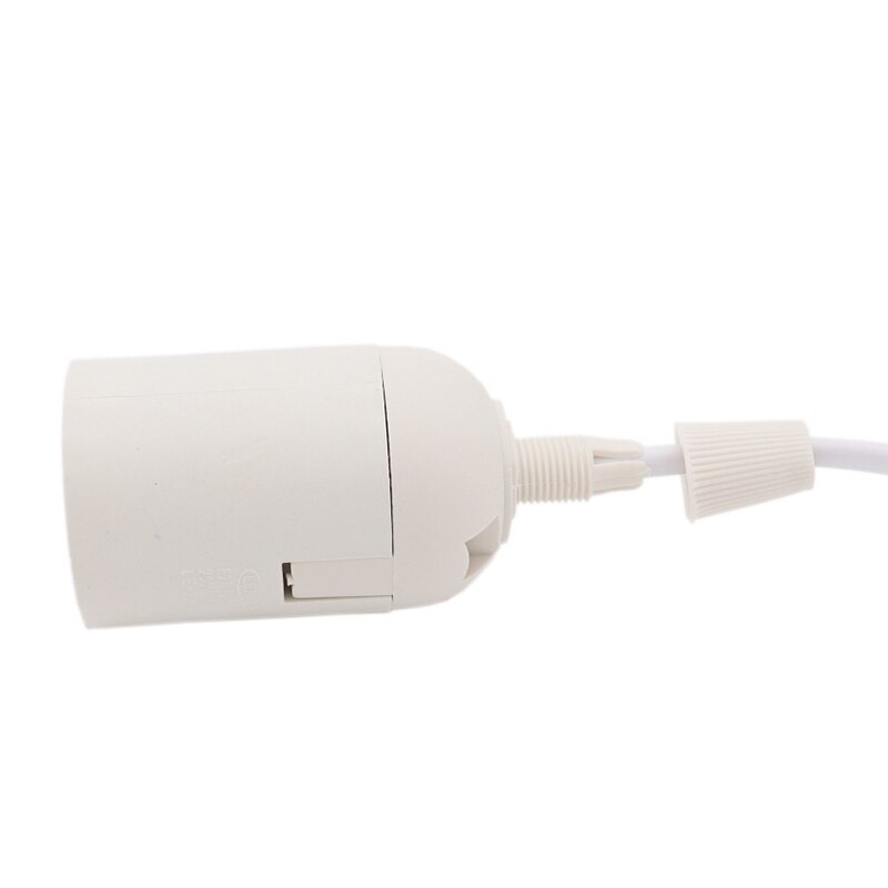 E14/E27 Lampeholder med 1.8m Kabel - EU-plugg med bryter - til Pendellampe ledet Pære