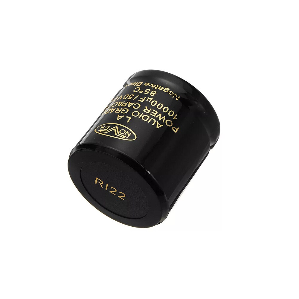 NOVER-condensador electrolítico de AUDIO, dispositivo HIFI HI-FI, con tono 85 ℃, 10000UF, 50V, 35x35mm, 10mm, 50V/10000uF, 2-12 Uds.
