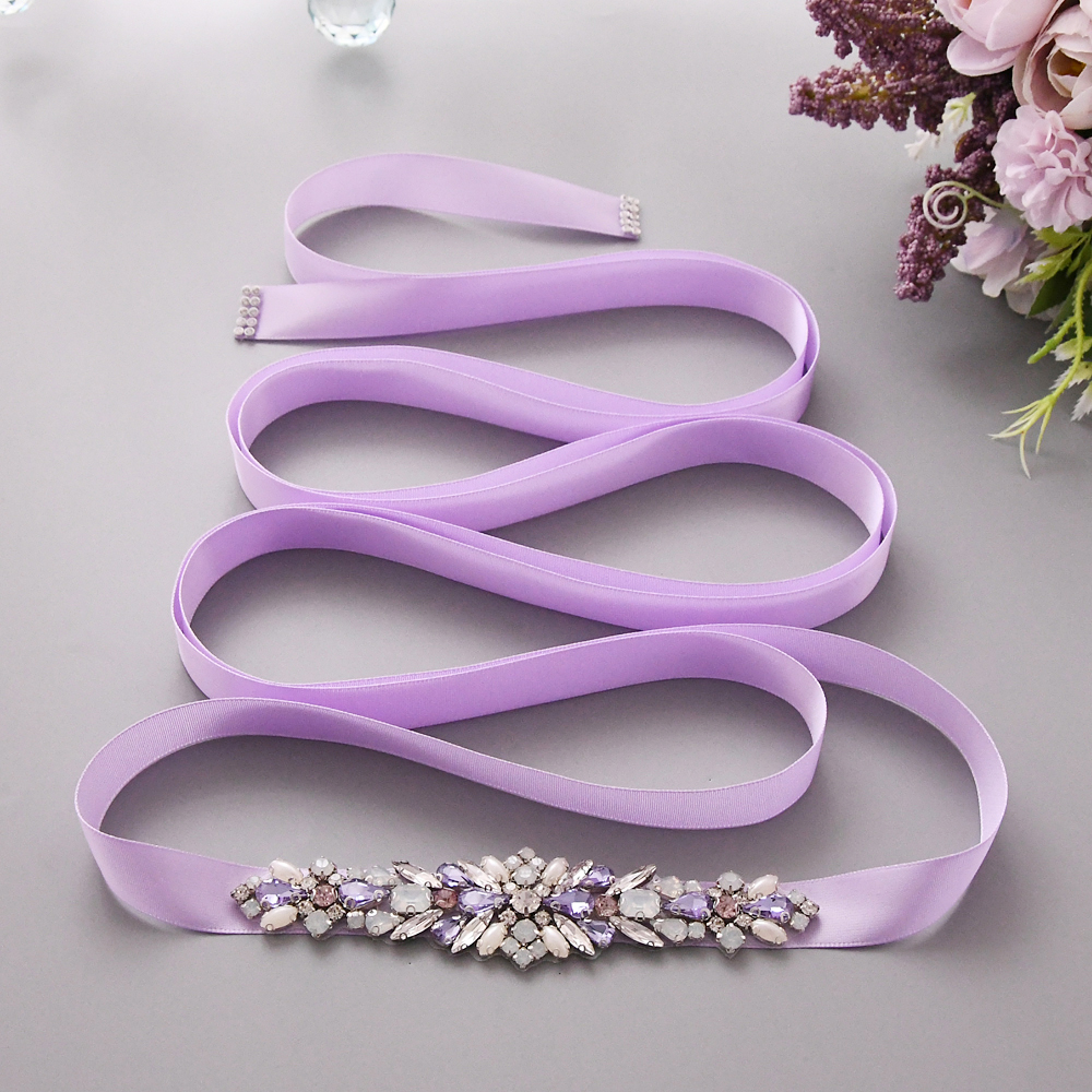 Trixy  s451 ursnygga bröllopsbälte skärp dam strass bälte brud skärp bälte kristall bälte diamant bälten för bröllop tillbehör