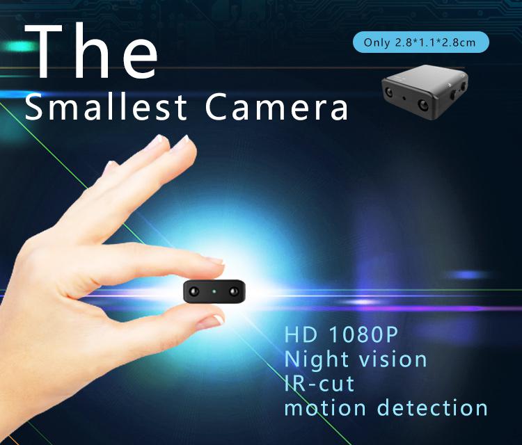 Mini Camera XD IR-CUT Smallest 1080P Full HD Camcorder Infrared Night Vision Micro Cam Motion Detection DV Kamera