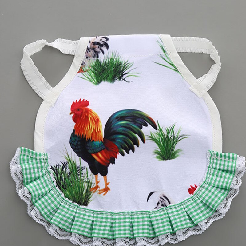 Various styles Hen Apron Elastic Small Pet Feather Protection Retainer Rooster Pattern Tail Protector Hen Chicken Saddle Apron