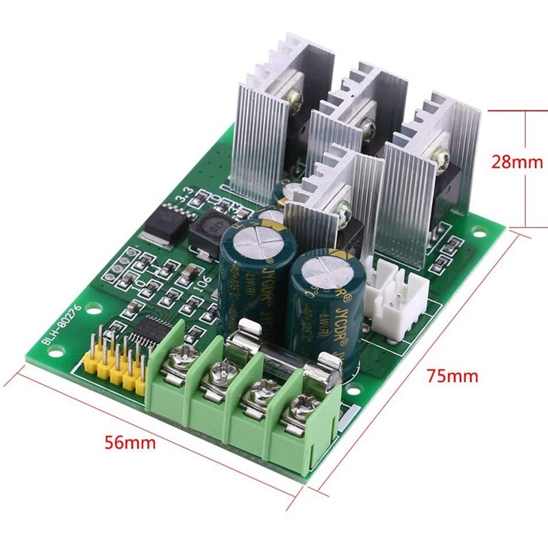Dc Motor Controller Motor Speed Control 6V-60V 30A Variabele Snelheid Motor Controller Driver Control Met Digitale display