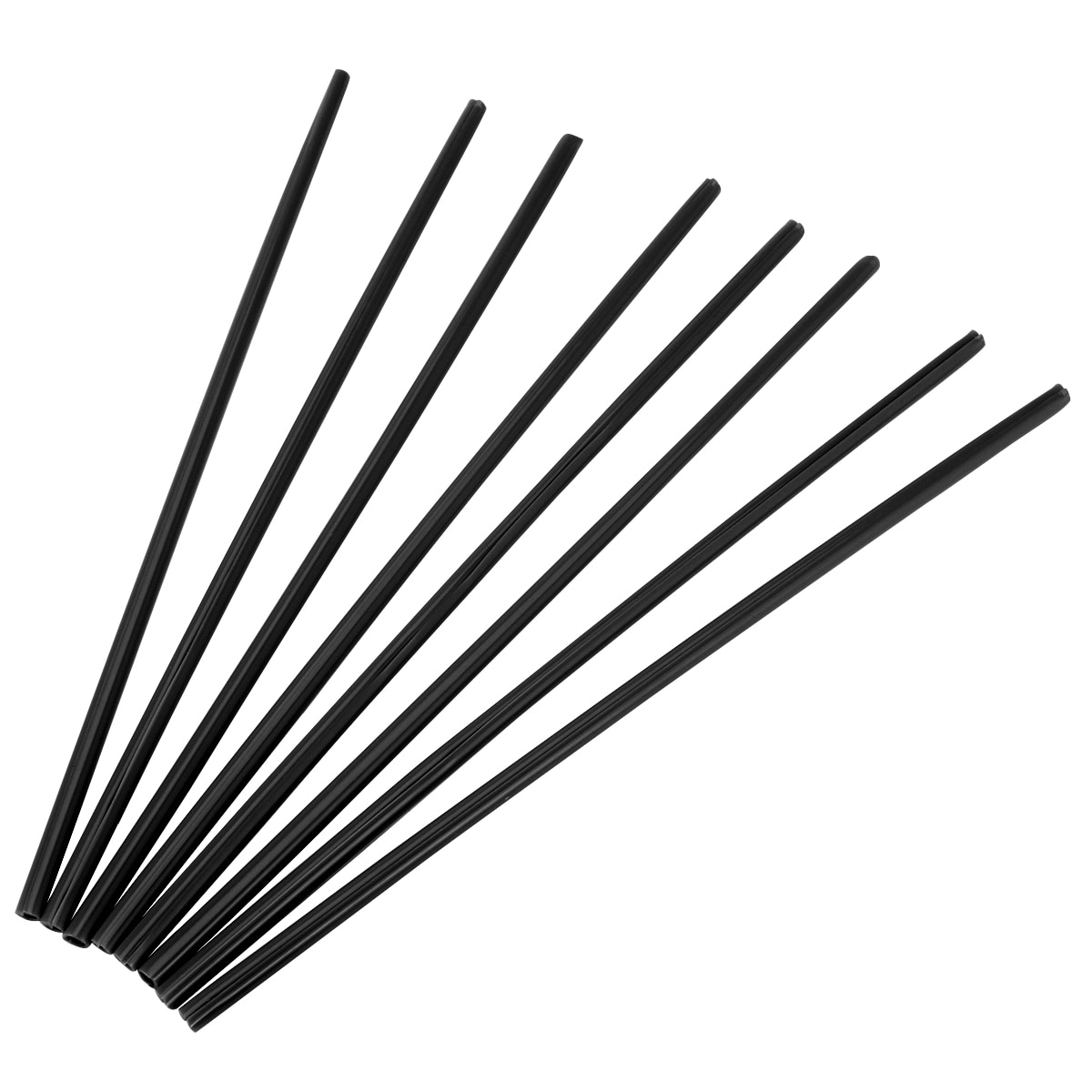 75 PCS Bike Spoke Spoke Skins Covers Motorcycle Motocross Dirt Bike MTB Wheel Rim Spoke Wraps Protector Kit (Black)