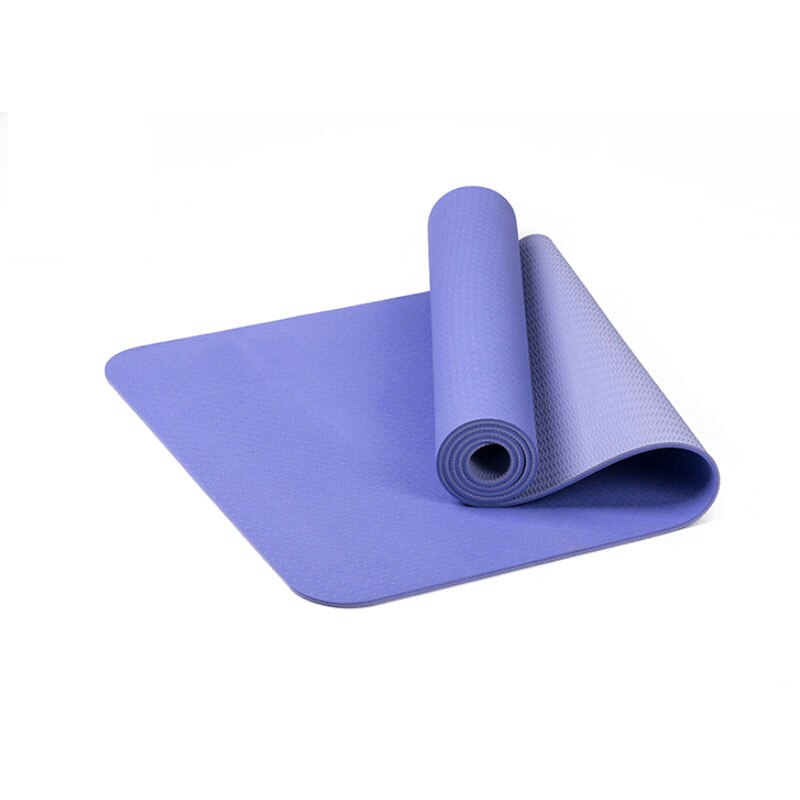 Tapis de Fitness TPE résistant aux déchirures, , Sport, perte de poids, Fitness, pour femmes: purple