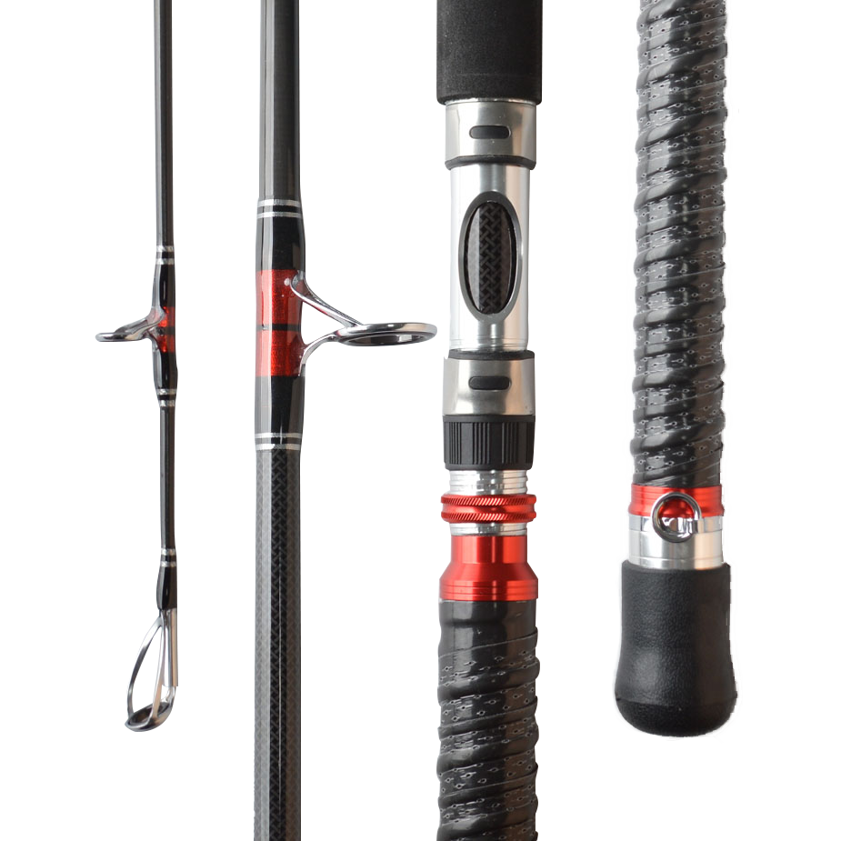TOMA Lure Weight 70-250g Sea Boat Jigging Fishing Rod 1.8M 1.95M 2.1M 3 Sections Carbon Fiber Saltwater Spinning Fishing Rod