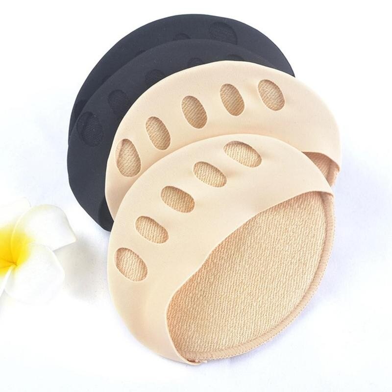 1 Paar Vrouw Hoge Hakken Voor Vijf Tenen Half Inlegzolen Pads Voetverzorging Binnenzool Voorvoet Gemak Pijn Masseren Teen Ondersteuning pad Inserts