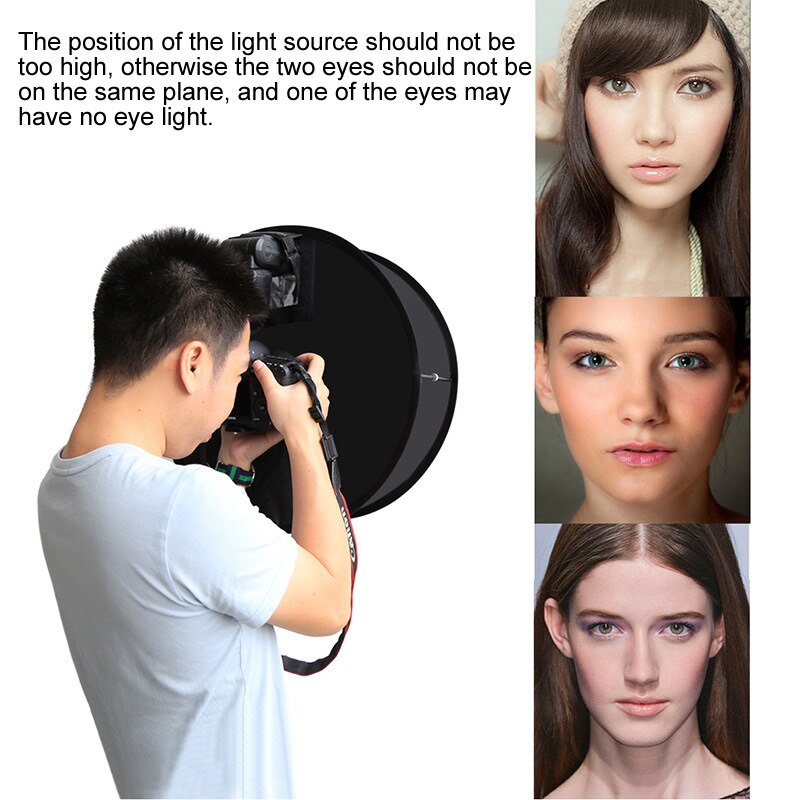 Soft Box 45cm Ring Flash Cloth Camera Photography Universal Cover Folding Mini Soft Light Box Accessories Foto Tent
