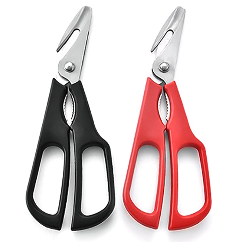 Ruostumaton teräs kalasakset hummeri kala katkarapu rapu äyriäissakset irrotettavat sakset kuoret keittiön ruoanlaittovälineet