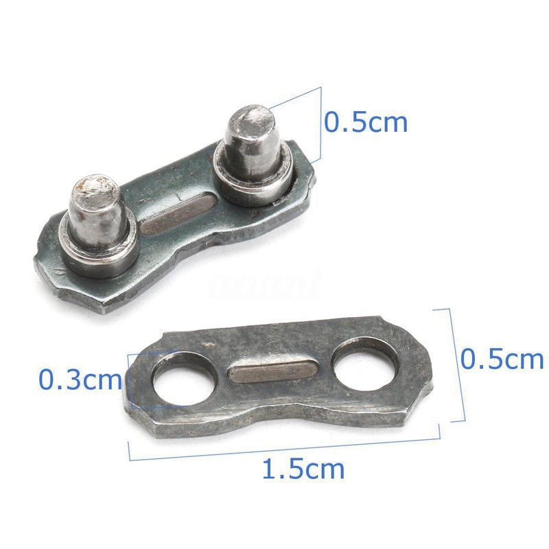 10 Sets Stainless Steel Chainsaw Chain Joiner Link Fit for JOINING 325 058 Chain
