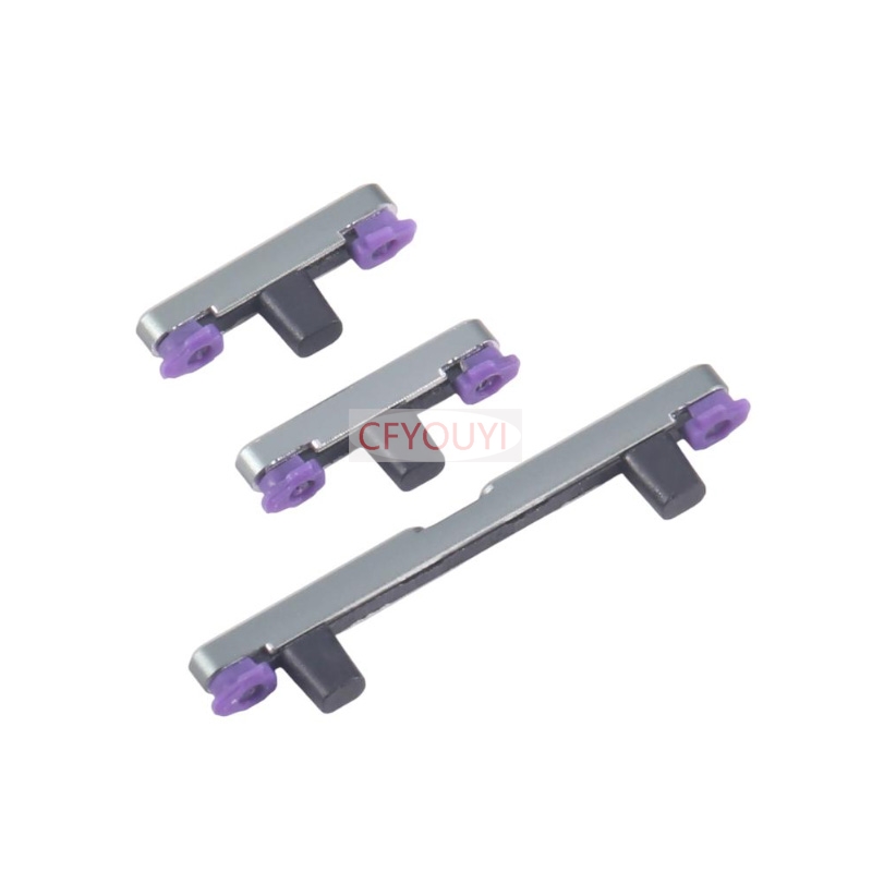 1 conjunto de botões laterais de ligar/desligar e volume para motorola moto edge 60 pro  xt2507-5 peça de reposição)
