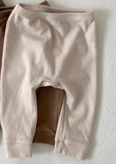 Herfst Katoen Baby Meisje Jongen Broek Kids Kinderen Leggings Peuter Broek Toevallige Zachte Comfortabele Baby Leggings: white / 9m