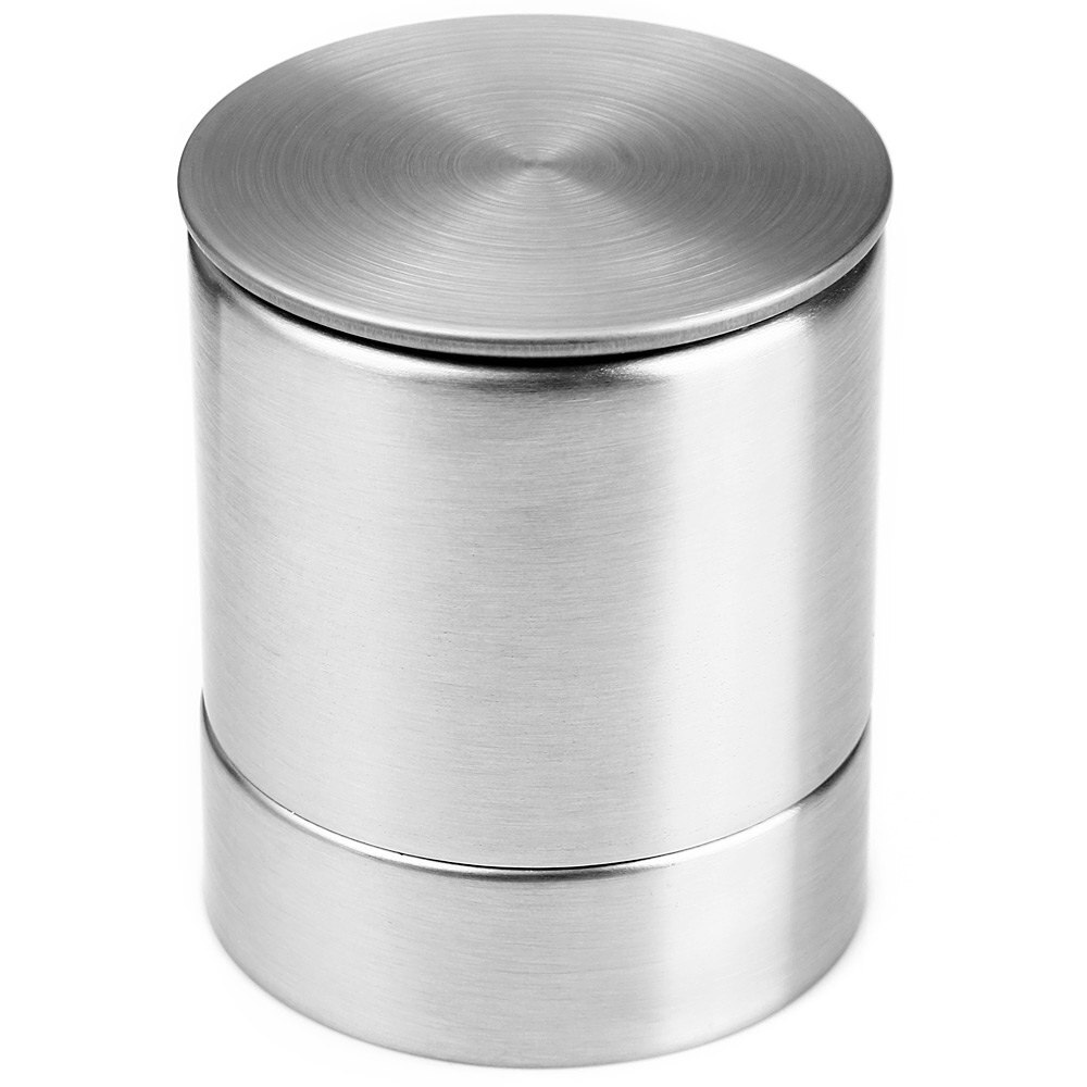 2 In 1 Stainless Steel Manual Pepper Salt Spice Mill Grinder Kitchen Seasoning Cooking Tools Support