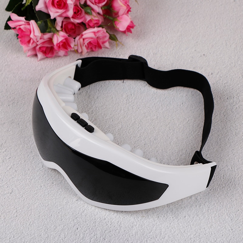 1pc Eye Care Massager Protect Eyes Relaxation Mask Migraine DC Electric Forehead Eye Massager Device Release Alleviate Fatigue