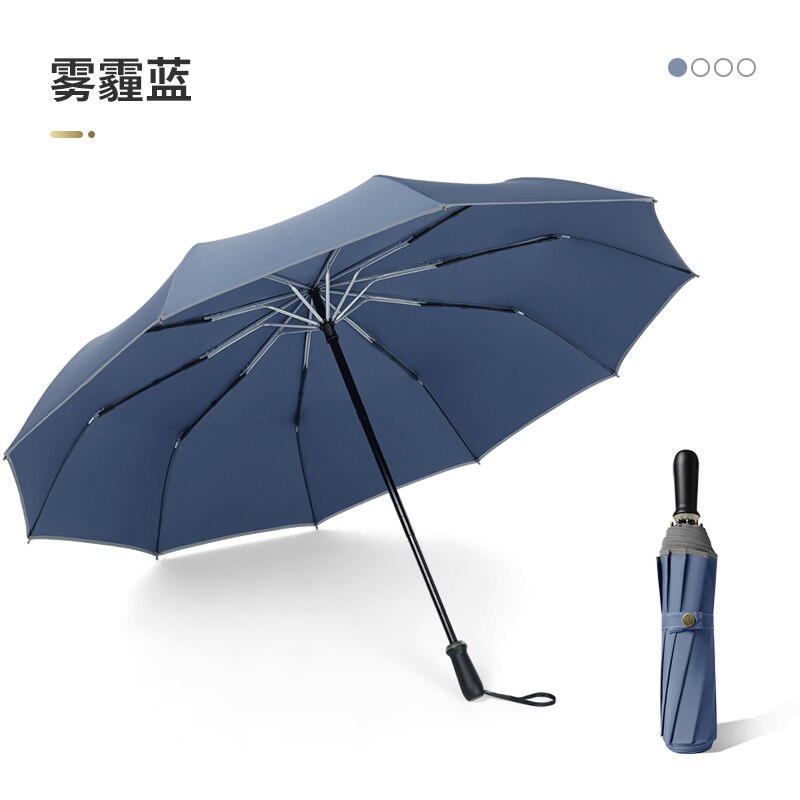 Dubbele Academy Winddicht Mannen Paraplu Outdoor Reizen Strand Luxe Parasol Parasol Regen Vrouwen Paraguas Ambrella BW50YS: style3