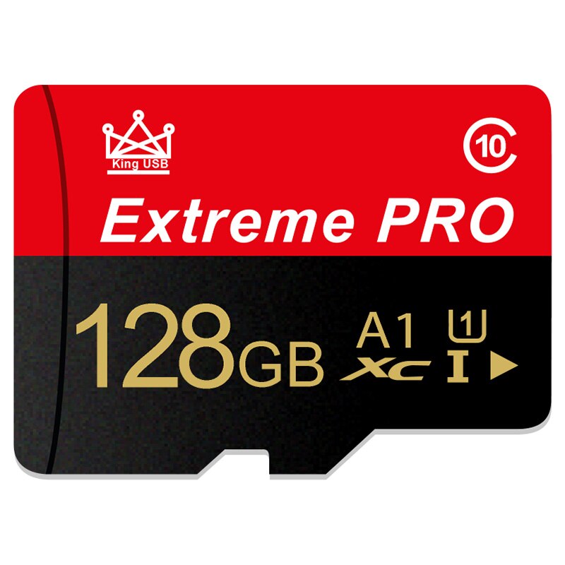 100% tarjeta Micro SD Class10, tarjeta TF Original, 16gb, 32gb, 64gb, 128gb, 256gb, para Smartphone y PC de mesa: 128 GB