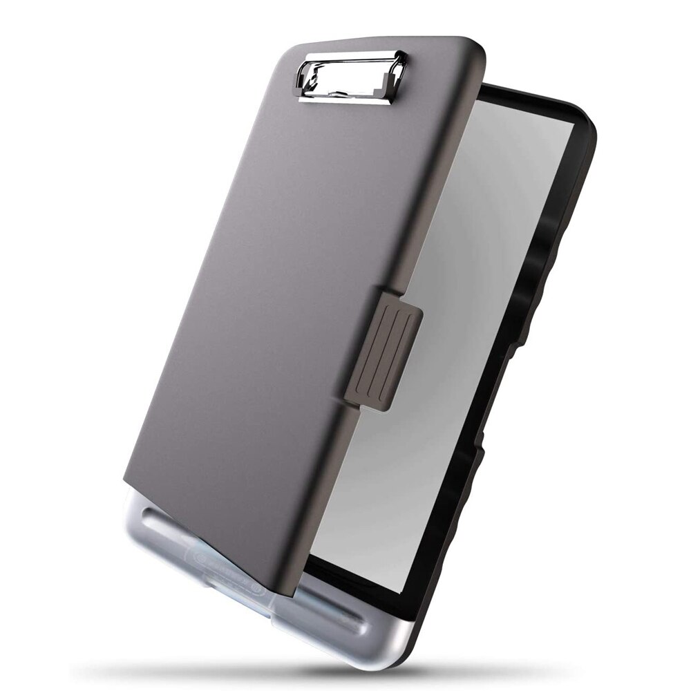 1Pcs Clipboard Storage Box Outdoor Waterproof Paper Storage Classic Multifunctional Plastic Clipboard Box Case Pen Holder