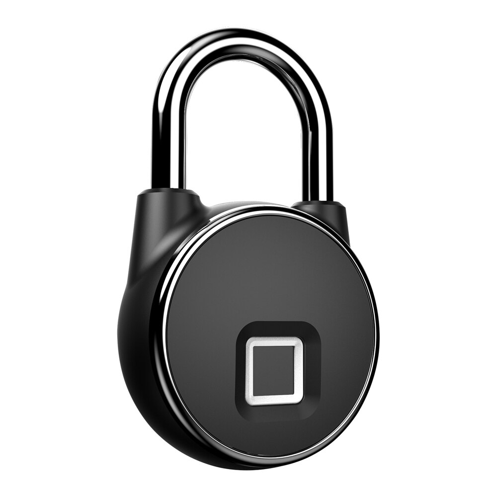 Anytek P22+Bluetooth Rechangeable Unlock Smart Keyless Fingerprint Lock Waterproof IP66 Anti-Theft Securit Door Luggage Padlock