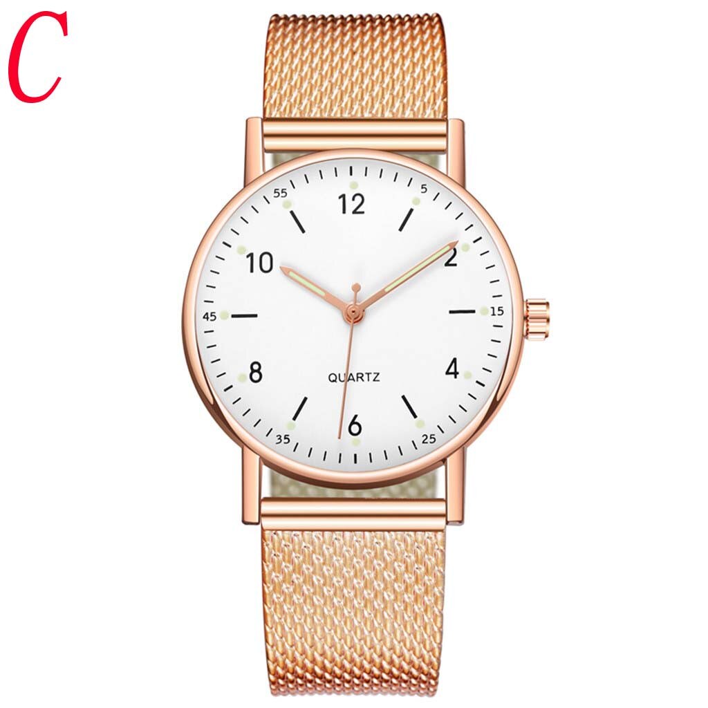 Watches Women Woman's Ladies Quartz Watch High-end Distinguis Watches Female Clock montre femme Valentine's Day reloj mujer: C