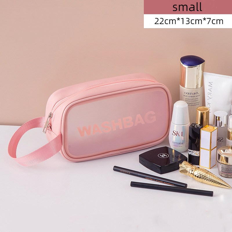 Cosmetic bag female portable advanced travel large-capacity waterproof cosmetic storage bag box wash bag