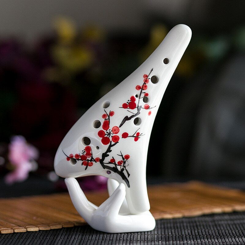 MoZhu – dessin coloré à 12 trous alto C, dessin ou modèle ocarina, enseignement spécial, bonne intoration
