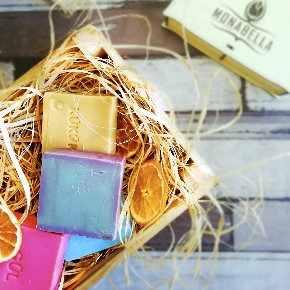 Natural Soap 4 Pcs in Special Box - Artisan Soap - Natural Soap - Handmade Soap