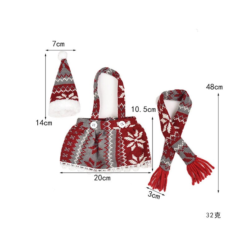 Christmas Wine Bottle Cover Merry Christmas Decor For Home Table Christmas Ornament Year Home Decro Wine Bottle Wrap