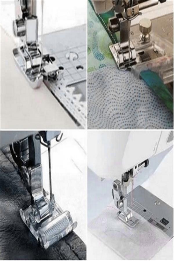 Toyota Sewing Machine Feet Set Accessories Home & Living Kit Tailor Presser Metal Presser Foot