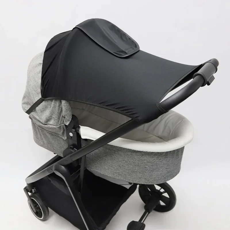 Zonnescherm voor kinderwagen, verlengstuk, beschermkap, hoes voor buggy, zonwerende regenhoes, uv-bestendige hoes: Multi