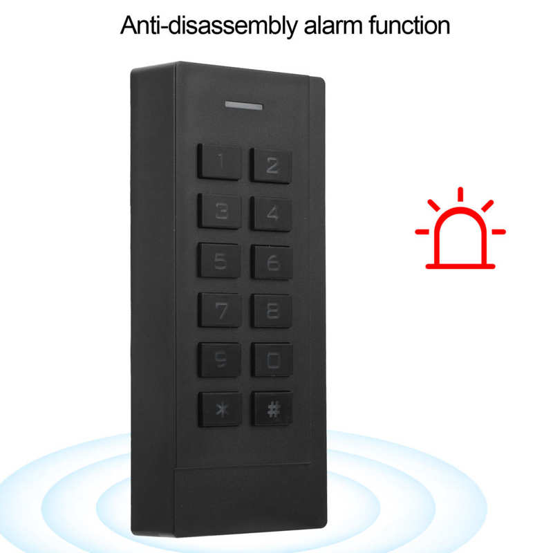 Door Keypad 13.56MHz RFID WIFI Wiegand26 Password Card APP Remote Entry Access Controller