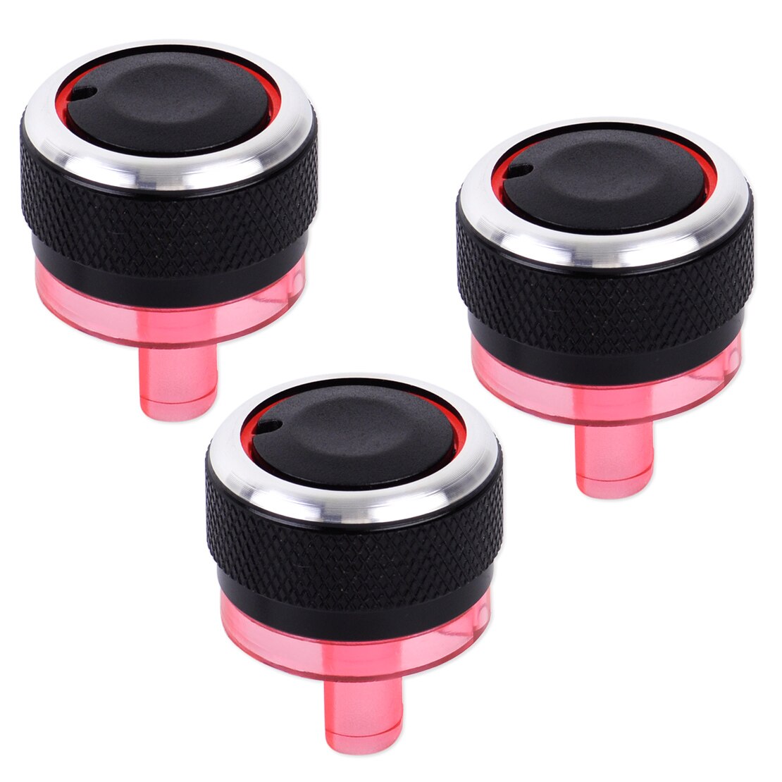 CITALL 3 pièces climatiseur chauffage interrupteur bouton boutons A/C cadrans couverture pour Peugeot 206 207 citroën C2