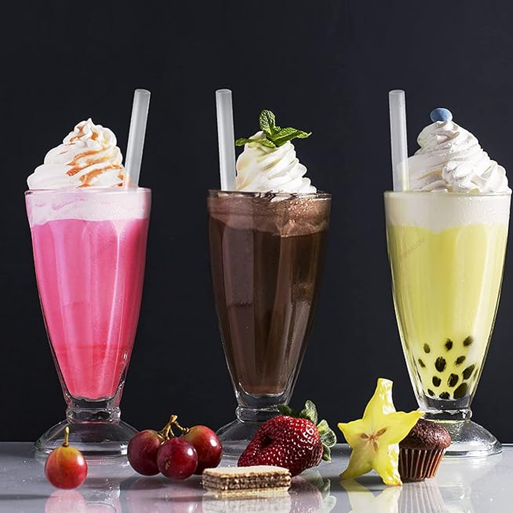 Pajitas para batidos Jumbo blancas, pajitas grandes para beber, té de burbujas, batido, pajitas para té de la leche, , boda, Bar, accesorio para el hogar, 100-600 piezas