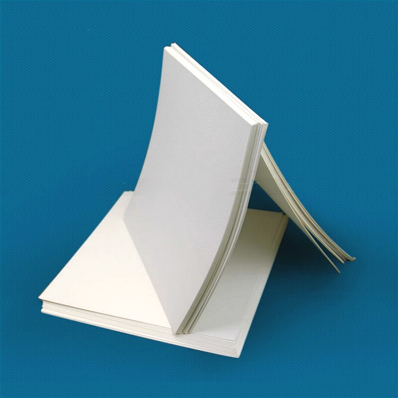 Papel de filtro cualitativo de detección de aceite, papel de filtro cuadrado grande de 60cm * 60cm, papel de filtro Industrial de laboratorio, 10 Uds.