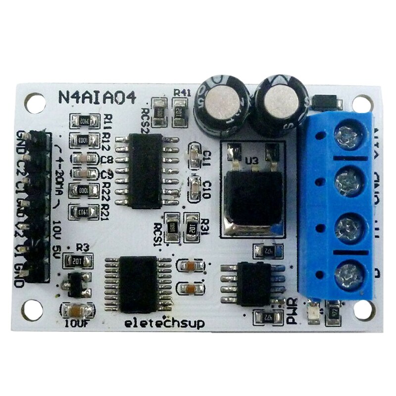Dc 12V 4-20MA 0-5V 0-10V Voltage Signaal Acquisitie RS485 Modbus Rtu Module: Default Title