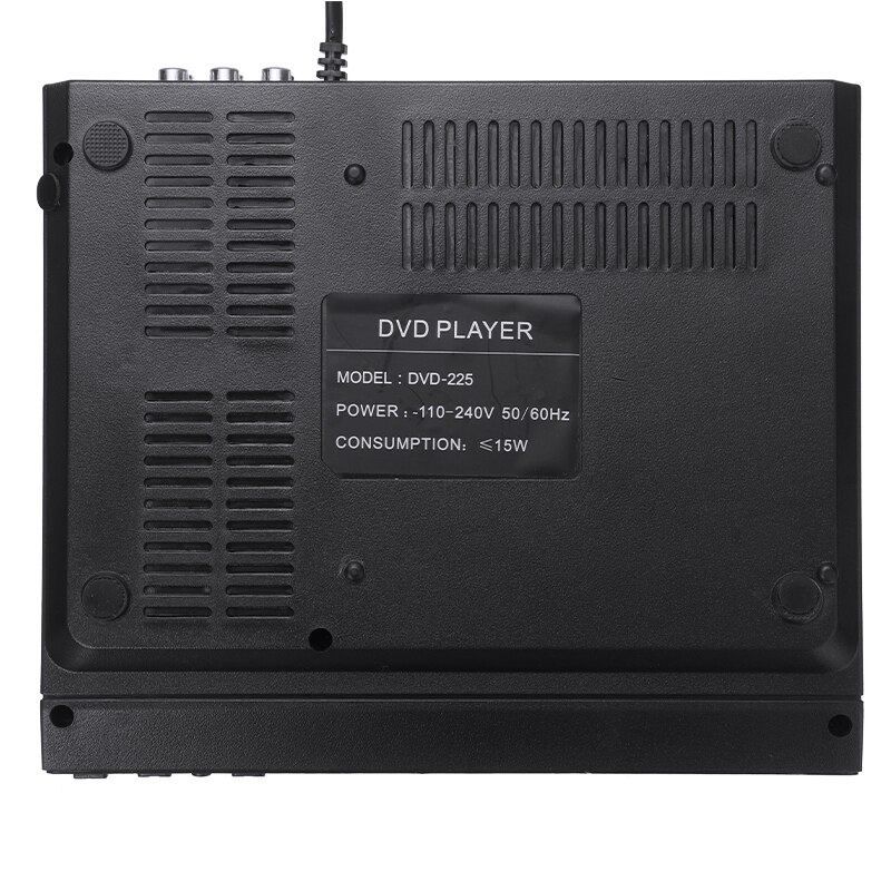 HD VCD CD Mini Player Portable Household Music Disc Players UK Plug With Remote Control For Home