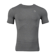 Strengere schnell trocknende laufende T-Shirt Basketball Kompression Shirt Männer schnell trocknen oben schwarz Bodybuilding Muskel Shirt trainieren Fitnessstudio