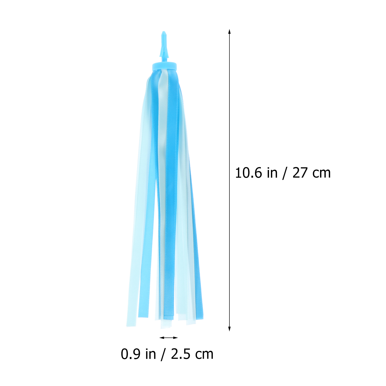 2 Pairs of Bike Color Streamers Delicate Handlebar Ribbon Bike Handle Streamer