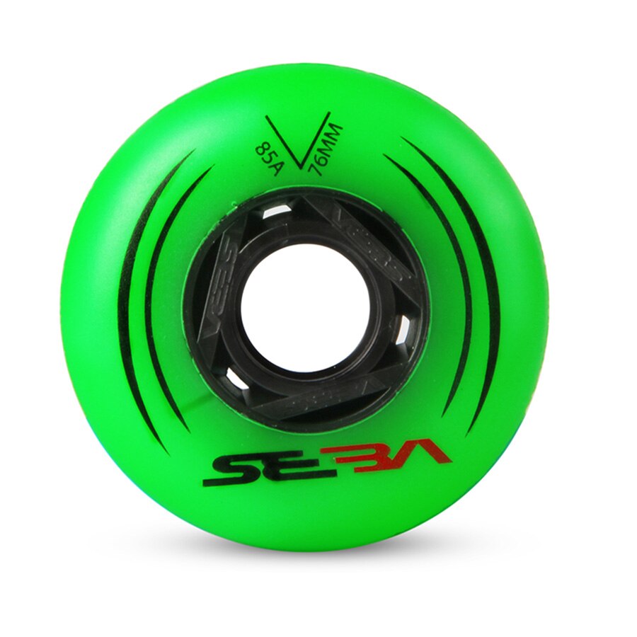 100%  originale seba inline skate hjul 85a til slalom og 90a til glidende rulleskøjtehjul 72 76 80mm 8 stk/sæt patines dæk