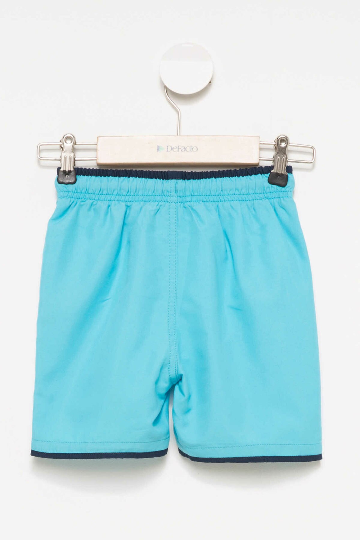 DeFacto garçon tissé natation court garçons été couleur unie à lacets Shorts garçons bleu rouge décontracté Shorts-G7593A4Z17SM