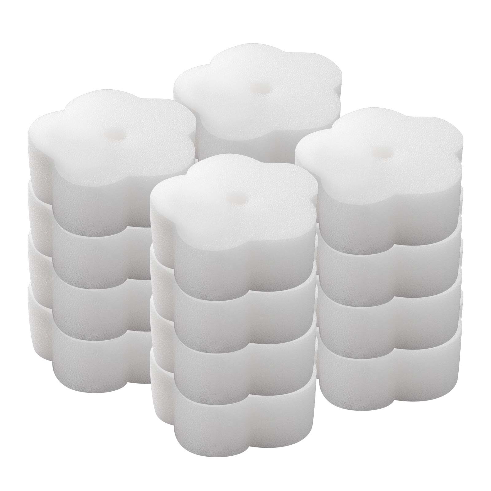 Esponja absorbente de aceite para piscina, bañera de hidromasaje y balneario, cara redonda, Kit de mantenimiento de suciedad y suciedad de barro, accesorios, 10 Uds.