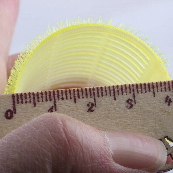 6 stuks/set grote zelfklevende haarrollers, geschikt voor elke maat, willekeurige kleur: 4.8 cm