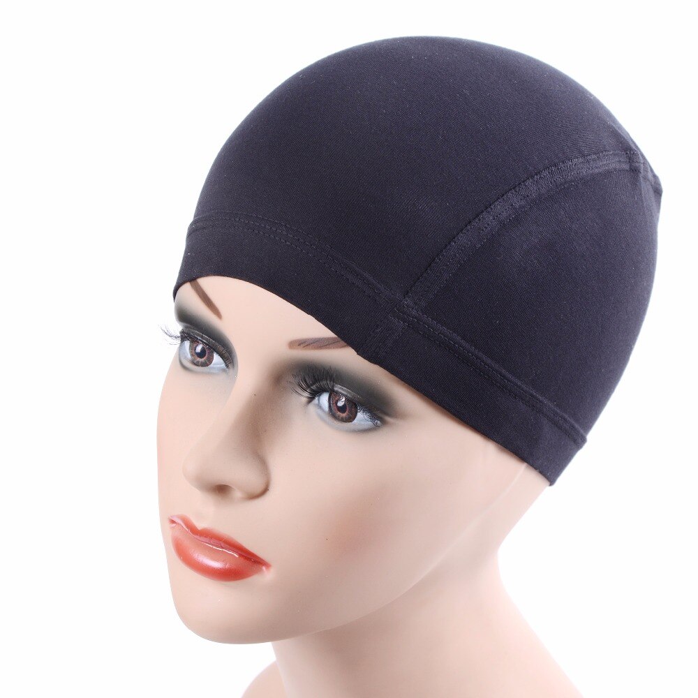 Gorro de Peluca de fibra de bambú antibacteriano para pacientes, gorros elásticos y cómodos para llevar debajo de tus pelucas