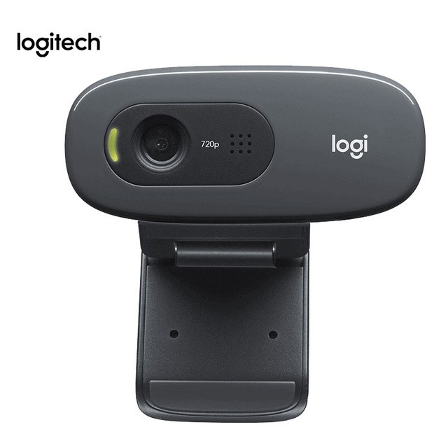 Original Logitech C270/C270i/C310/OEM HD Webcam 720p HD Built-in Mic Web Camera USB2.0 Free drive Webcam for PC Chat Camera: C270