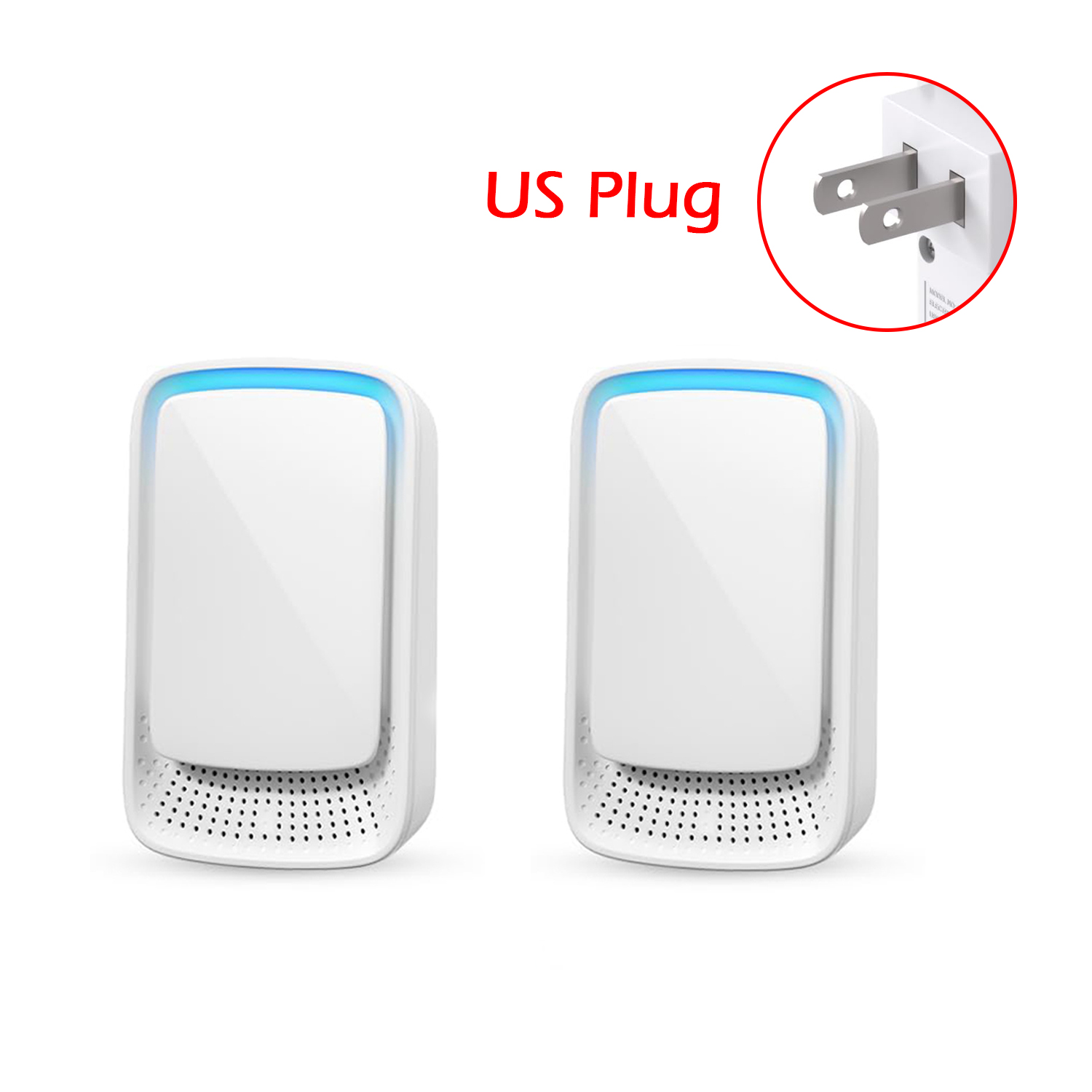 Purificador de aire enchufable, ionizador, purificador de aire, tecnología de iones negativos para el hogar, funcionamiento silencioso para dormitorio, Mini aire limpio para mascotas