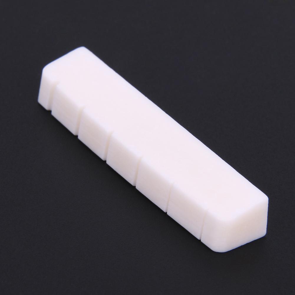 43mm Beige Büffel Knochen murmeln für Les paul LP 6 Schnur Volk Gitarre Tragbare Schnur Elektrische Gitarre Gitarre Teile zubehör