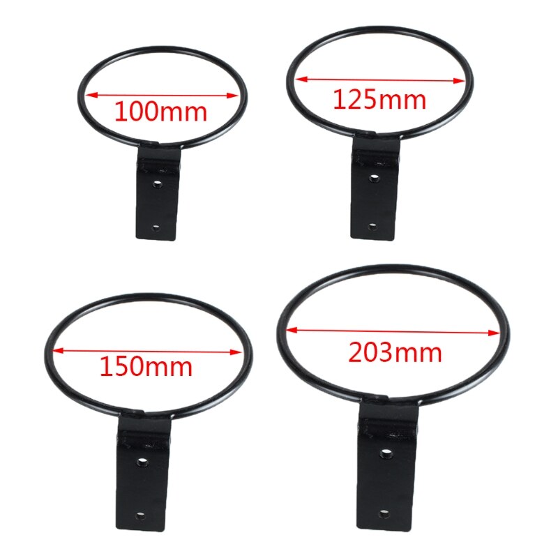 Wall-mounted metal ring for hanging Flower pot bracket support holder hanger flowerpot plant planting pot