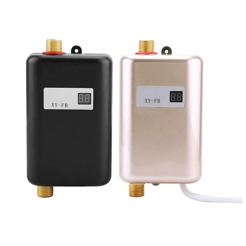 Elektrische waterverwarming, elektrische boiler, met douche, badkits, tankloos, heet water, verwarming, tankloos, elektrische boiler (rood