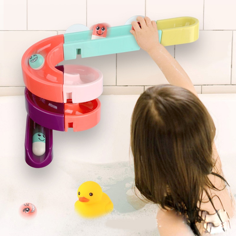 Baby Bath Spray Water Track Toy Swimming pool waterfall Toys Kids Bathroom Bathtub Toys