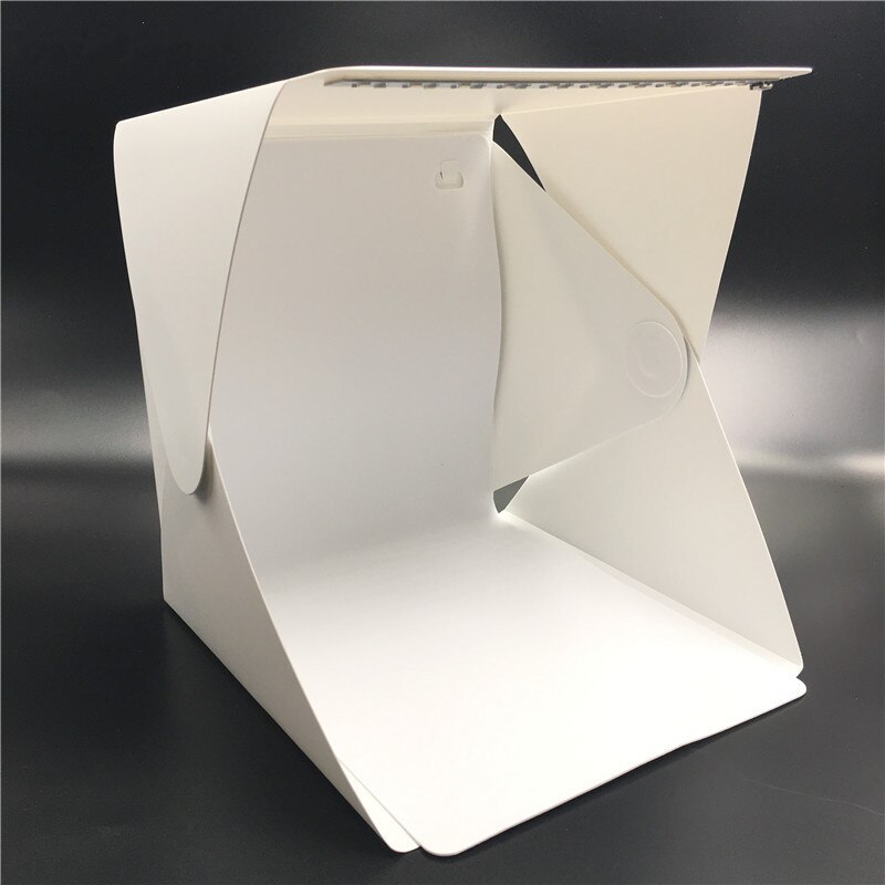 Folding Portable Lightbox Studio LED Light Soft Box Take Pictures Like Pro on the Go with a Smartphone or DSLR Camera